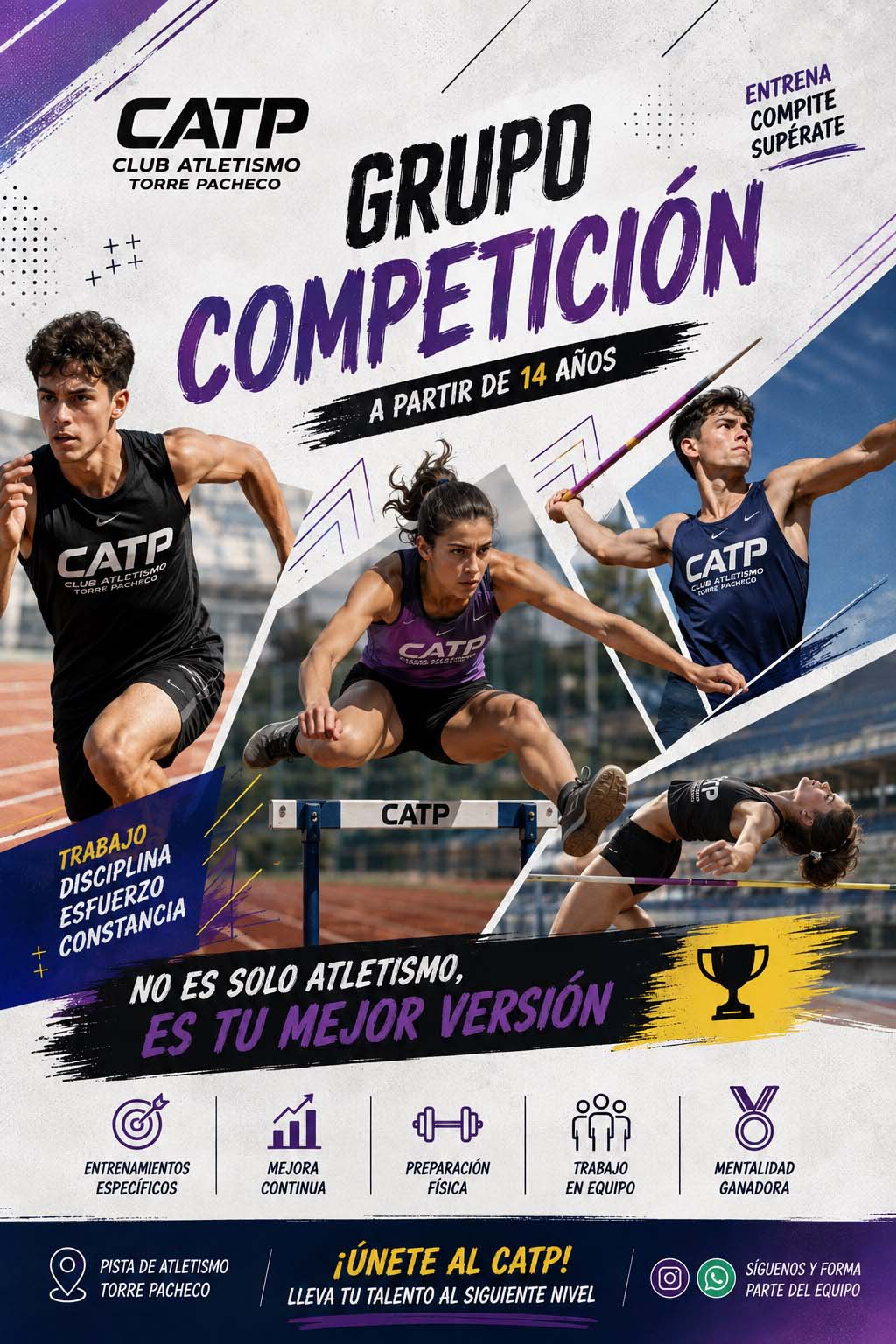 Grupo Competición, a partir de 14 años